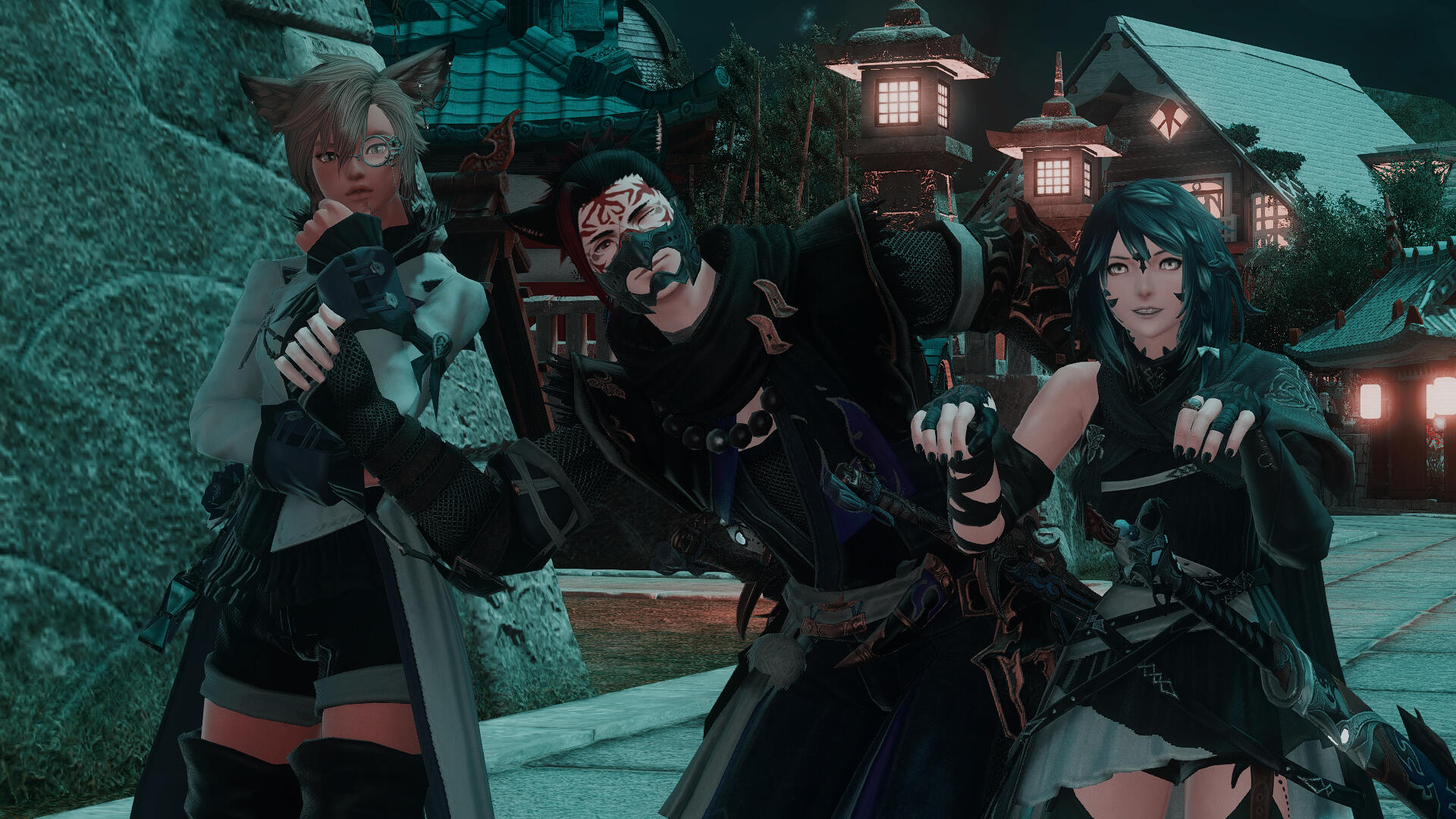 From left to right: Kamon, Raja, Velber